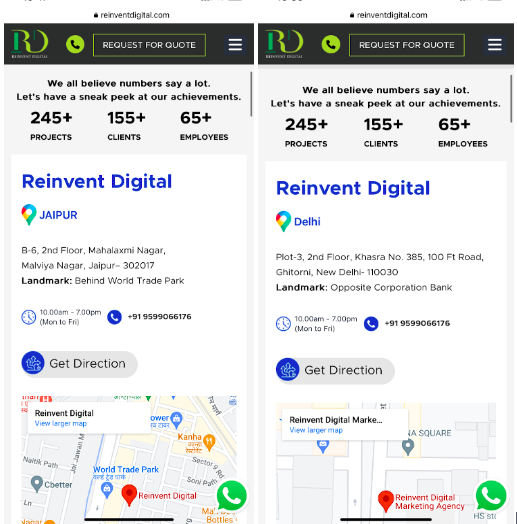 reinvent digital map view